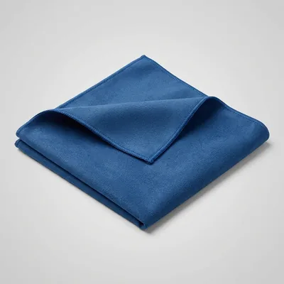 Pano Microfibra para Vidro 40x40cm Azul
